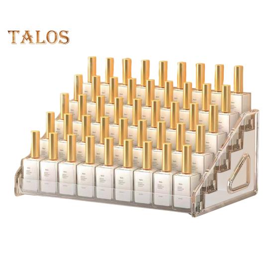 Nail Polish Organizer Acrylic Display Rack Transparent Design Multipurpose Sunglasses Organizer Essential Oils Holder