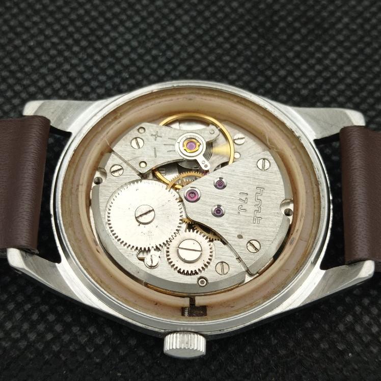 USED HMT JANATA INDIAN MENS MECHANICAL WATCH A318146-1 Sku610c-a318146