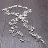 Bridal's Tiara Hair Jewelry Bride Accessories Wedding Hair Vine Pearl Crystal Diamante Headband