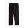 H M Regular Fit Tailored Jogger Pants Black