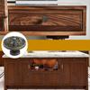 Bronze Closet Door Knoks Solid Round Cabinet Knobs  for Warehouse, Glass Door& Garden Door