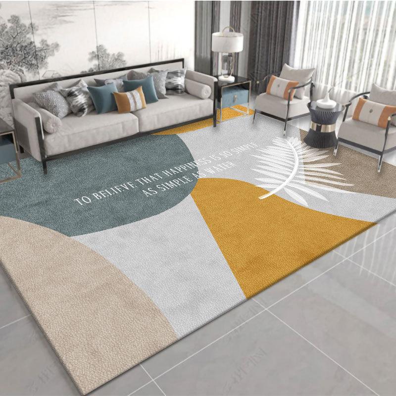 Modern Abstract Patterned Large Area Carpet for Living Room Bedroom Decor Non-Slip Soft Floor Carpets Home Decor