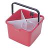 TERAMOTO Divided Burgundy Bucket,