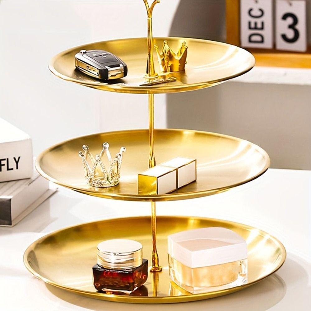 Stainless Steel Stainless Steel Fruit Stand Easy To Use Dessert Display Holder  Wedding