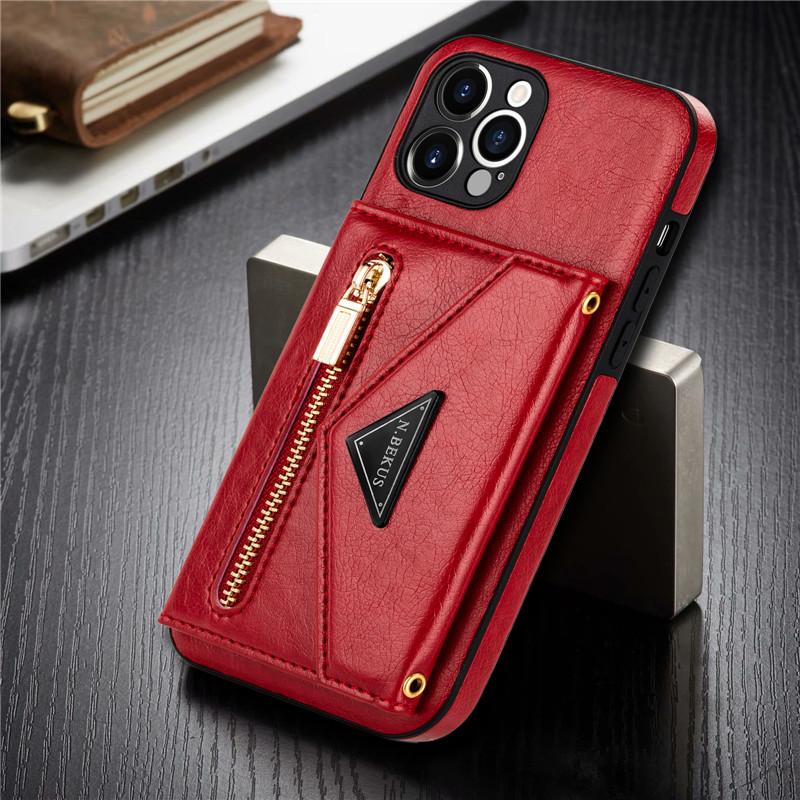 Lanyard Zipper Wallet Phone Case For iPhone 17 Pro Max 16 Plus 15 14 13 12 11 X XS XR 8 Samsung S25 Ultra S24 FE S22 S21 S20 Leather Purse Card Cover