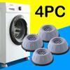 4Pcs Anti Vibration Feet Pads Rubber Legs Slipstop Silent Skid Raiser Mat forWashing Machine Pads Dampers Stand Accessories