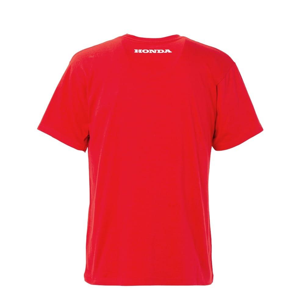 Honda Genuine Parts Logo T-Shirt, Red, 0SYEP-25V-RS