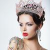 Elegant Bridal Rhinestone Crown Headdress for Weddings & Pageants