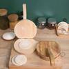 Dumpling Skin Maker Wooden Dumpling Press Handmade Tortilla Maker Dough Pressing Tool for Home Kitchen