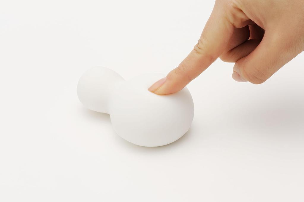 Iroha Snowman Vibrator Rotor Rechargeable for Women [Manufacturer Discontinued]