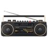 ORION Stereo Radio Cassette with Bluetooth Function USB SD MP3 Black BK Doshisha FM/AM SCR-B3A (Black)