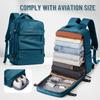Cabin Backpack 40X30X20 Airplane Travel Backpack Women Men Backpack, Laptop Bag Bookbag Waterproof Shoe Compartment Backpack