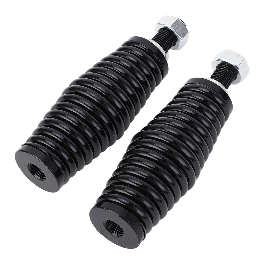 2pcs Heavy Duty Antenna Spring Mount M12 Screw 5mm Spring Waterproof Shockproof for LED Whip UTV ATV Off Road