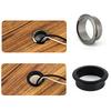 18-80Mm Computer Desk Cable Grommets Wire Hole Cover Cabinet Vent Decorative Ring Cable Furniture Hardware Desk Accessories