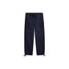 Polo Ss22 Herringbone Drawstring Waist Straight Leg Casual Pants Men Pants Blue MNPOPNT14A20068-410