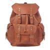 Retro Men's Large Capacity Genuine Leather Cowhide Backpack - Crazy Horse Travel & Motorcycle Bag