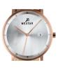 Westar Profile Brown Leather Strap Silver Dial Quartz 50221PPN627 Men's Watch