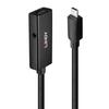 USB Cable - LINDY - 43356 - Active USB 3.2 Extension - 5m - Black
