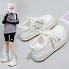 White Shoes for Women New Spring Students Korean Style Versatile Casual Ins Fashion Shoes Thick Bottom Fashion Sneakers Z6603