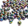 Acrylic ABS Imitation Pearl AB Color Round Beads for DIY Bracelets and Jewelry Accessories