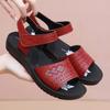 Sandals Summer Soft-soled Comfortable Middle-aged Women's Shoes Flat-bottomed Non-slip Elderly Grandma Shoes