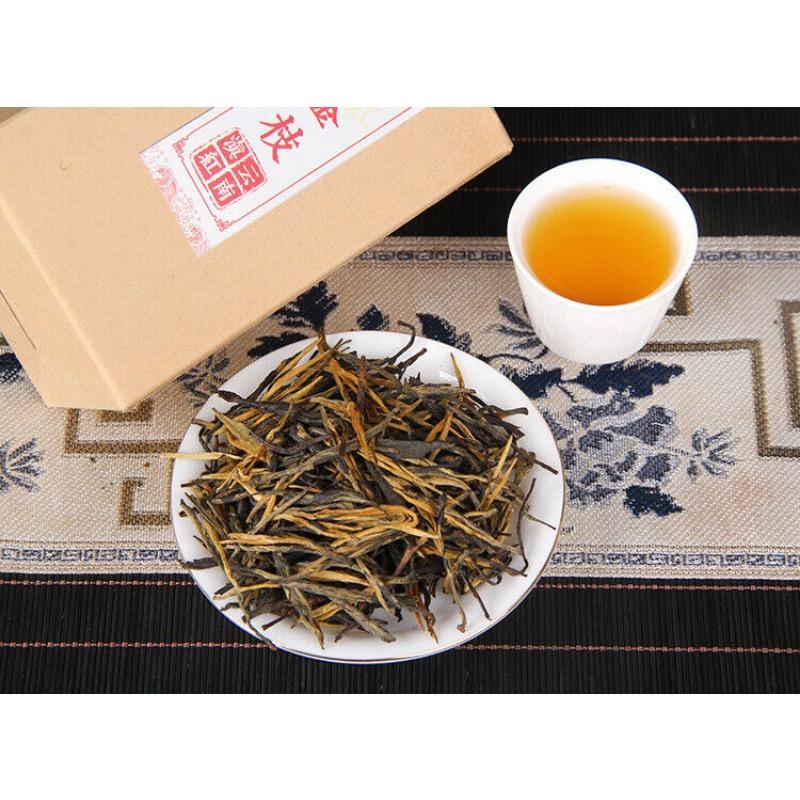 Rhyme Fragrant Golden Branch Yunnan Fengqing Dianhong Black Tea Gongfu Black Tea