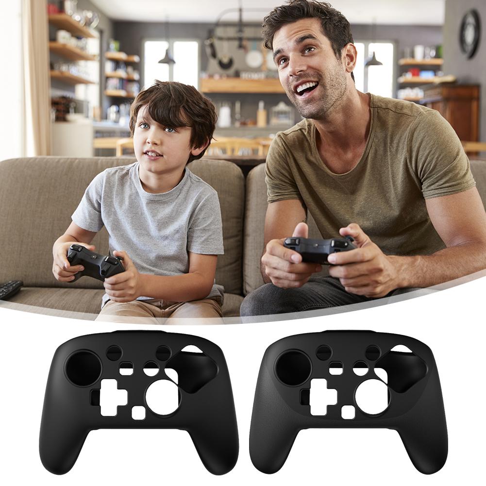 For Switch 2 Pro Soft Silicone Protective Case Controller Gamepad Grips Pro Joystick 2 Cover Ac K6I2