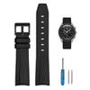 20mm Watch Band for and Rubber Watch Band with Silicone Waterproof and Includes Adjustment Tool and Spring Omega, Swatch, MoonSwatch, Omega,