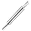 Stainless Steel Seamless Rolling Pin for Dough, Dumplings, Noodles, and Baking