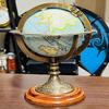 Handmade Brass Embossed Armillary Globe Unique Home  Office Decor