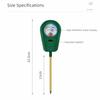 Portable 3in-1 Soil Test Kit Accurate Acidity Sensor New Soil Detector  Outdoor Plants