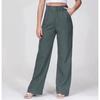 Office Pants Autumn High Waist Wide Leg Pants With Belt Wide Leg Pants Street Work Trousers Pocket Joggers 28425