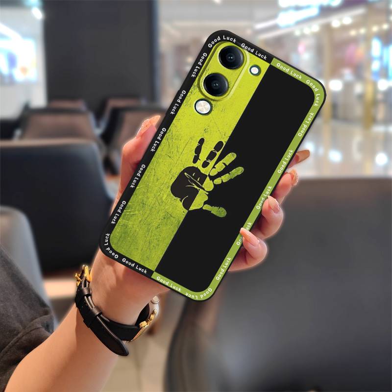 Anti-knock Cartoon Phone Case For VIVO Y04 4G/Y29S Graffiti Silicone Dirt-resistant Soft Case Shockproof Full Wrap TPU