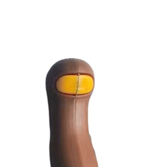 1 Set Toe Charms Funny Simulation Foot Thumb Shoe Charms Decoration Accessories for Kids Adults