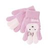 Thickened Autumn Winter Gloves Warm Warm Mittens Full Finger Gloves Hand Warmer  Boys Girls