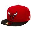 Chicago Bulls NBA Basic Cap, Mens Red Cap