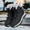 Winter Outdoor Snow Boots Women's Velvet Thickened Warm Cotton Shoes Waterproof and Non-slip Northeast Large Cotton Travel Shoes