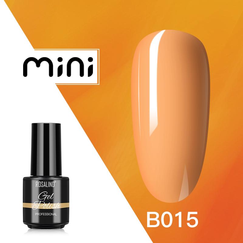 ROSALIND Colorful Nail Gel Polish Hybrid Gel Polish for Nail Art Design Soak Off Base Top Coat UV/LED Lamp Nail Enhancement 40 Colors