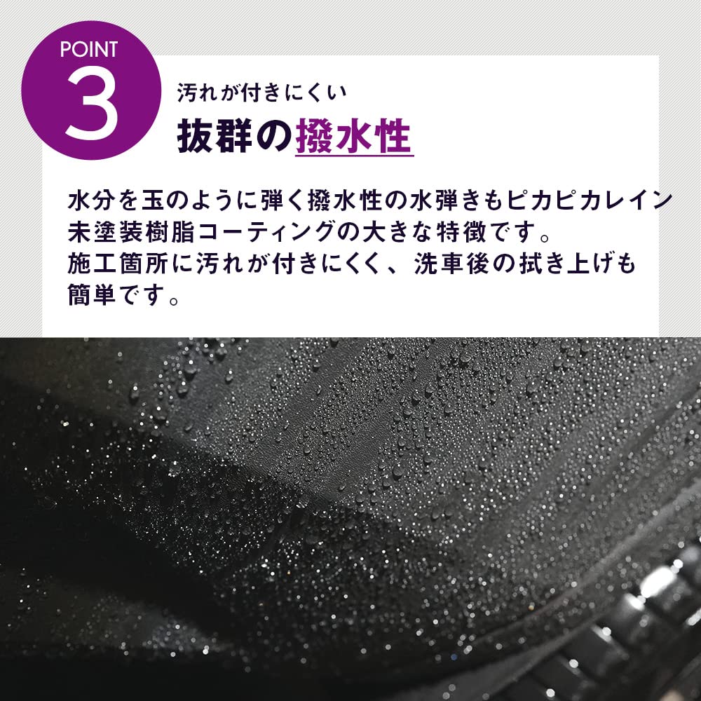 Unpainted Resin Coating Pika Pika Rain Resin Parts Revival Agent Water Repellency High Durability Water Repellency Large Capacity 20ml Glass Coating