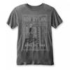Bob Dylan Unisex Adult Curry Hicks Cage Burnout Cotton T-Shirt