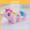 Unicorn Theme Cartoon Plush Toy Backpack Pendant Cute Keyring Decoration Gift