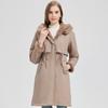 Fashion Winter Coat Female Long Parkas Hooded Can Be Worn On Both The Inside and Outside Loose Thick Warm Women's Faux Fur Jackets