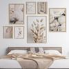 Beige Reed Wall Art Canvas Print Poster Landscape Flower Figure Nordic Modern Decorative Painting Elegant Pictures Living Room