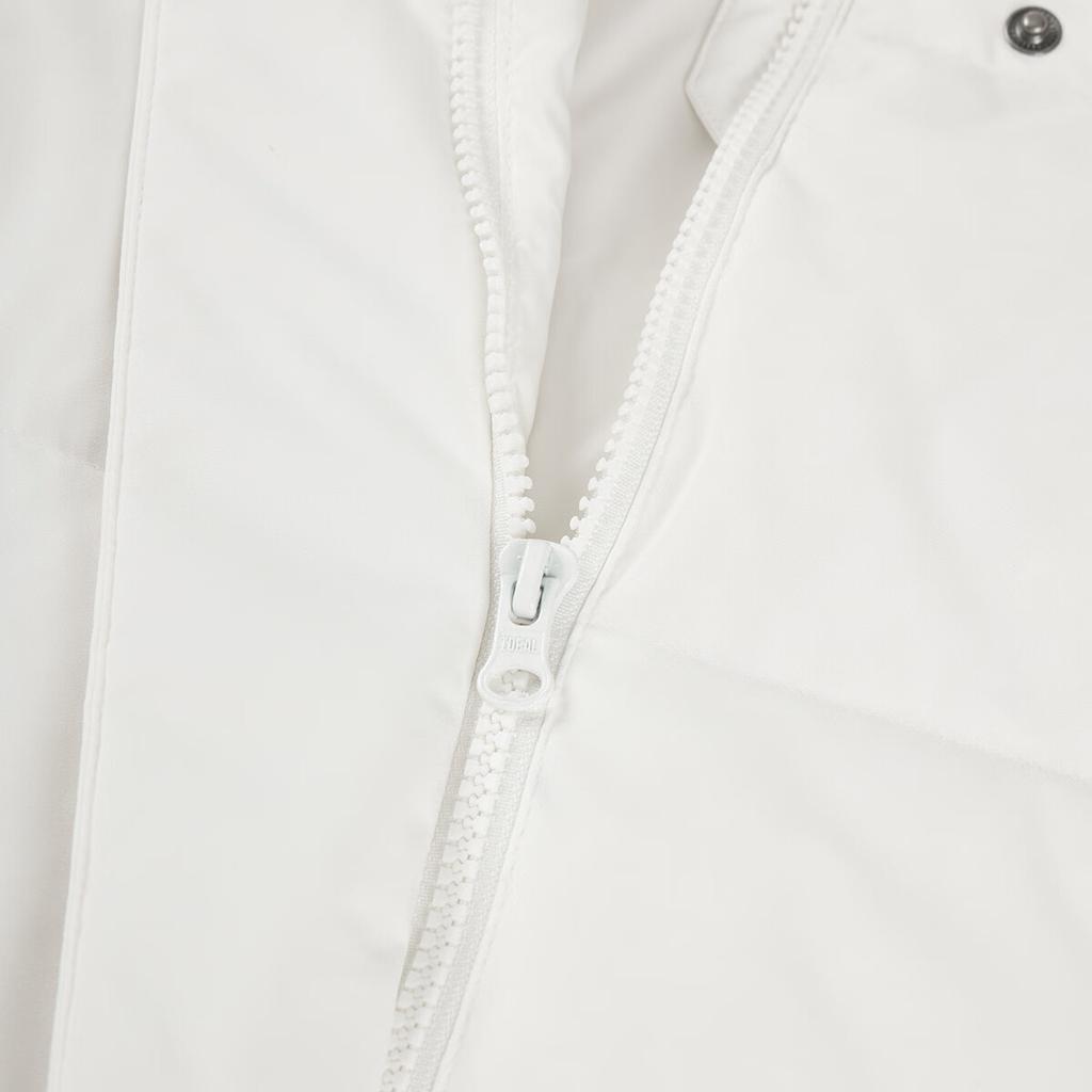 Adidas Warm Fashion Long Hooded Down Jacket Women Outerwear White JL9621
