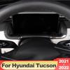 For Hyundai Tucson NX4 2022 2023 Hybrid N Line Car Dashboard Trim Instrument Navigation Trim Frame Cover Accessories