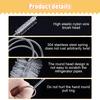 5Pcs Refrigerator Drain Clean Brush Wash Brush Suction Syringe Hose Fridge Cleaner Stick Dredge Tool 1.5M Drain Hole Kit MYY