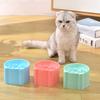ABS Elevated Cat Slow Feeder Bowl Slow Eating Cat Puzzle Feeders Tilted Raised Anti Vomiting Cat Feeding Bowls For Home Pet