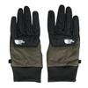 North Nuptse Chip Gloves Unisex Fleece Cold Protection Smartphone Touch Panel Compatible New Taupe Green M [The Face]