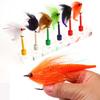 3/6PCS 3/0 Mangum's Dragon Tail Fly Fishing Streamer Muskie Bass Fishing Lure Pike Fly Saltwater Baitfish Trolling Bait Flies