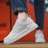 White Casual Flats Shoes Men's Designer Sneakers Breathable Tenis Sport Walking Running Shoes Trainers for Man Skateboard Shoes